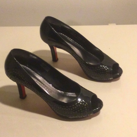 Carlos Rossetti Woman’s high heeled open toe dress shoes - Picture 2 of 4